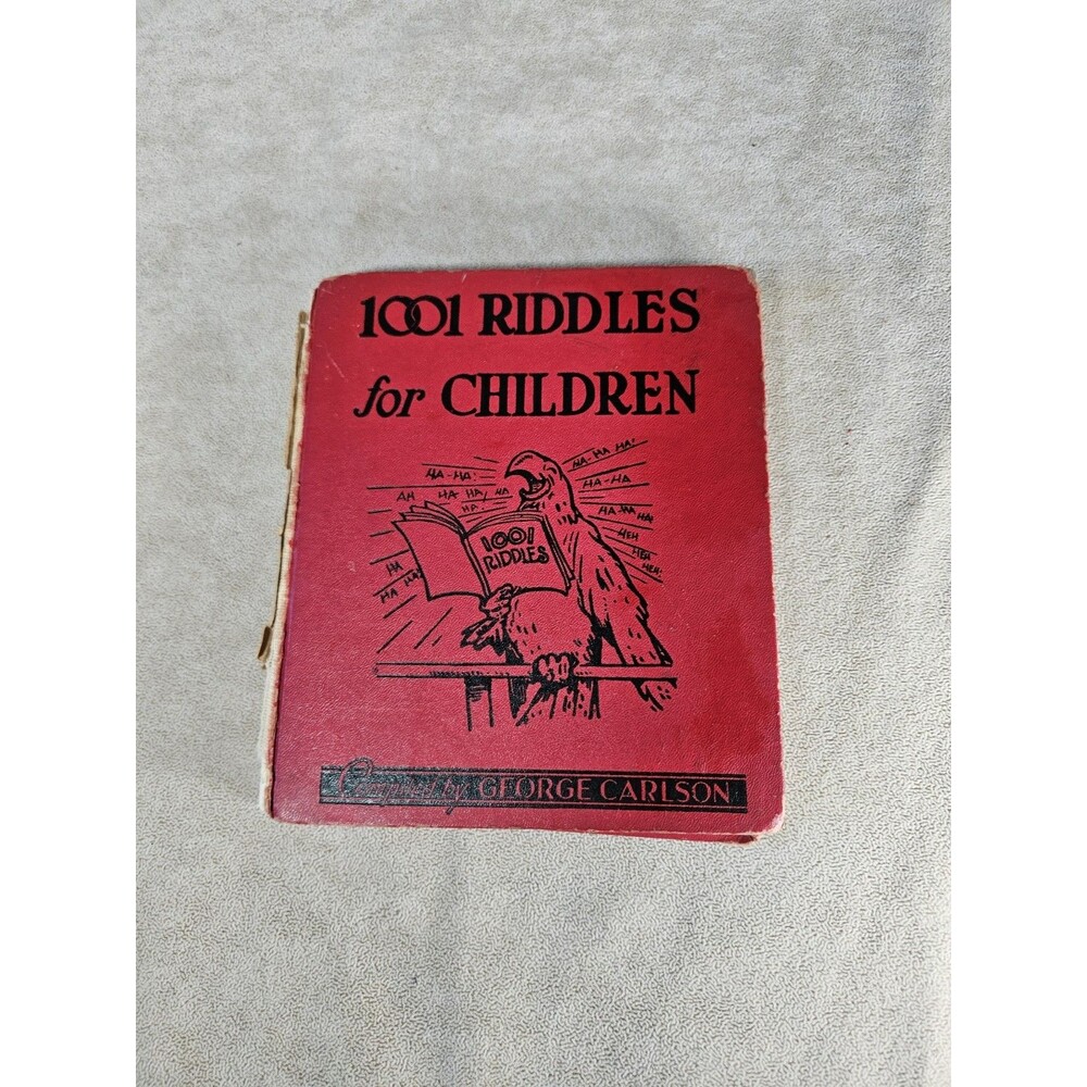 1001 Riddles For Children Compiled By George Carlson Copyright 1949 Platt & Munk - Picture 6 of 14